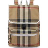 [ FW22 ] 버버리키즈 Vintage Check cotton backpack