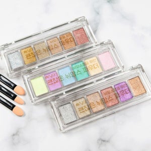 괜찮은뉘앙스파우더 파레트형 네일파우더 3종색상선택