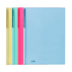 프로비즈 컬러 둥근 쫄대화일 A4 10매 레일홀더 라운드 쫄대파일