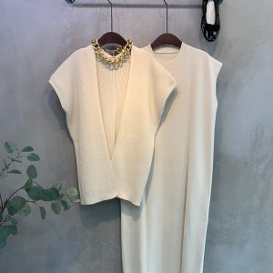 (당일발송)데르 숄 베스트 니트 원피스 세트 3color