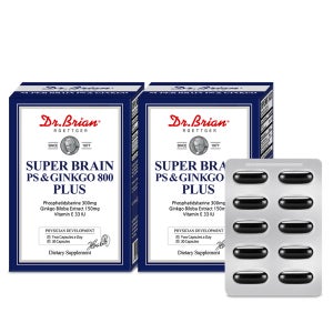 포스파티딜 세린 징코 닥터브라이언 포스파티딜세린 슈퍼브레인 30캡슐 x2개