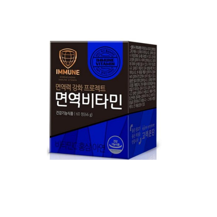 고려은단 <b>면역</b><b>비타민</b> <b>홍삼비타민</b>C 60정 X 1개