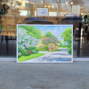 봄 - 요한 크로우덴 중대형 유화그림 거실액자 명화 풍경화