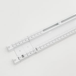 밀스 저소음 전착 고급 이중레일S （2단 125~243cm）