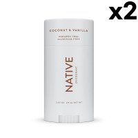 Native Coconut Vanilla 네이티브 데오드란트 코코넛 바닐라 75g 2팩