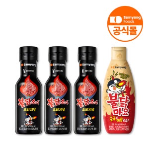 삼양식품 불닭소스 3개+불닭마요 1개 외 골라담기 / 불닭마요 까르보 핵불닭