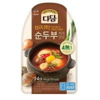 다담 바지락순두부찌개 양념 140g