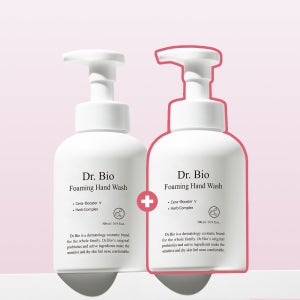 [1+1] 닥터바이오 포밍 핸드워시 500ml [신생아부터 임산부까지 대용량 l 약산성 l 버블폼]
