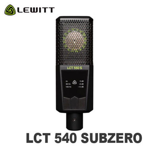 Lewitt LCT 540 Subzero Condenser Mic (르윗 LCT 540 서브제로 콘덴서 마이크)