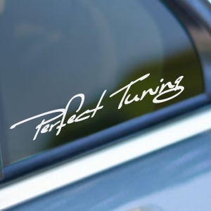 어른킹 퍼팩트 튜닝 PERFECT TUNING 포인트 컬러 레터링 데칼 스티커 드레스업 익스테리어 카스티커