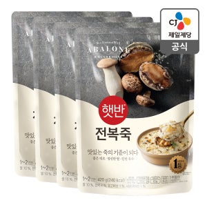 [햇반죽] 전복죽 420Gx4개