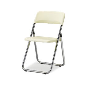 간이 다용도 폴딩 체어 접이식의자 아이보리