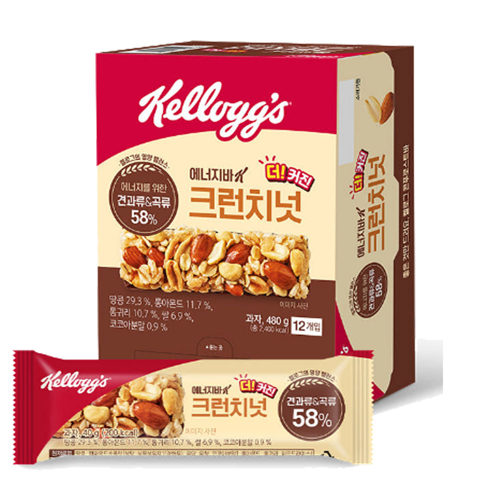 에너지바K 크런치넛 제품 이미지