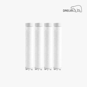 대림바스 디클린 주방용 멀티항균 교체필터 4개