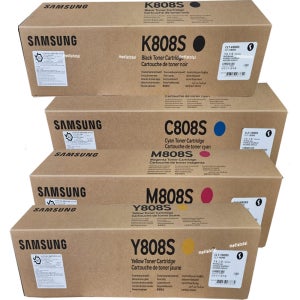 삼성 MULTIXpress SL-X400LX X400LX GOV 복합기 복사기 정품 검정 칼라 토너 카트리지 CLT-K808 4색/구매