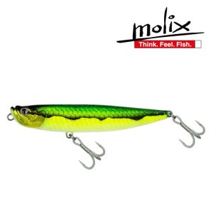 몰릭스 WTD 150T 탑워터 워킹 더독 배스 루어 낚시 용품 하드베이트