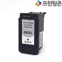 캐논 잉크 PG-960 XL 대용량 잉크 PIXMA TS5391 TS5392 재생