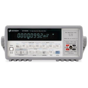 [대리점] 34420A 키사이트 7.5 디지트 나노볼트/마이크로옴 미터 / Keysight Nano-Volt/Micro-Ohm Meter