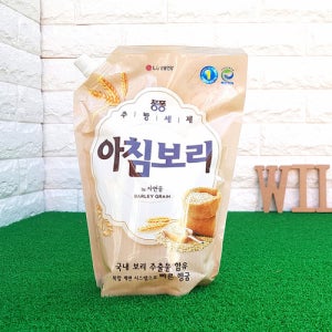 자연퐁 퐁퐁 아침보리 안심설거지 주방세제 리필 1200ml