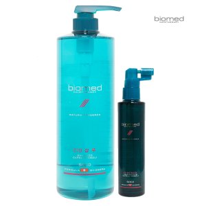 바이오메드 2종세트CD삼푸1000ml+앰플80ml 탈모관리 건성두피