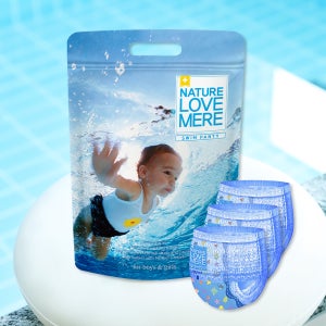 네이쳐러브메레 아기 수영장 물놀이 방수기저귀 3매