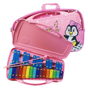 HDC 영창 실로폰 27키 YX-27KP 핑크 음악 활동 학교 학생 준비물