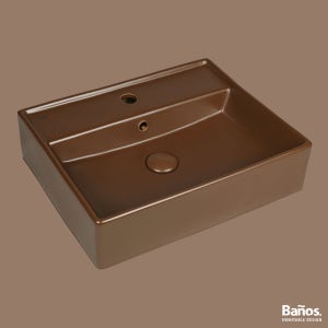 바노스 바스핏 무광 다크 브라운 수건걸이 벽걸이 컬러 세면대 500 BW-107MDB