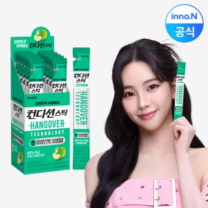 컨디션스틱 숙취해소 젤리 그린애플, 10포, 1개