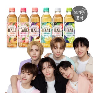 티즐 제로 자몽블랙티 500mL 20개+티즐 제로 피치우롱티 500mL 20개 외 4종