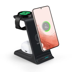 뷰씨 갤럭시 워치 3in1 고속 무선 충전기 거치대 패드