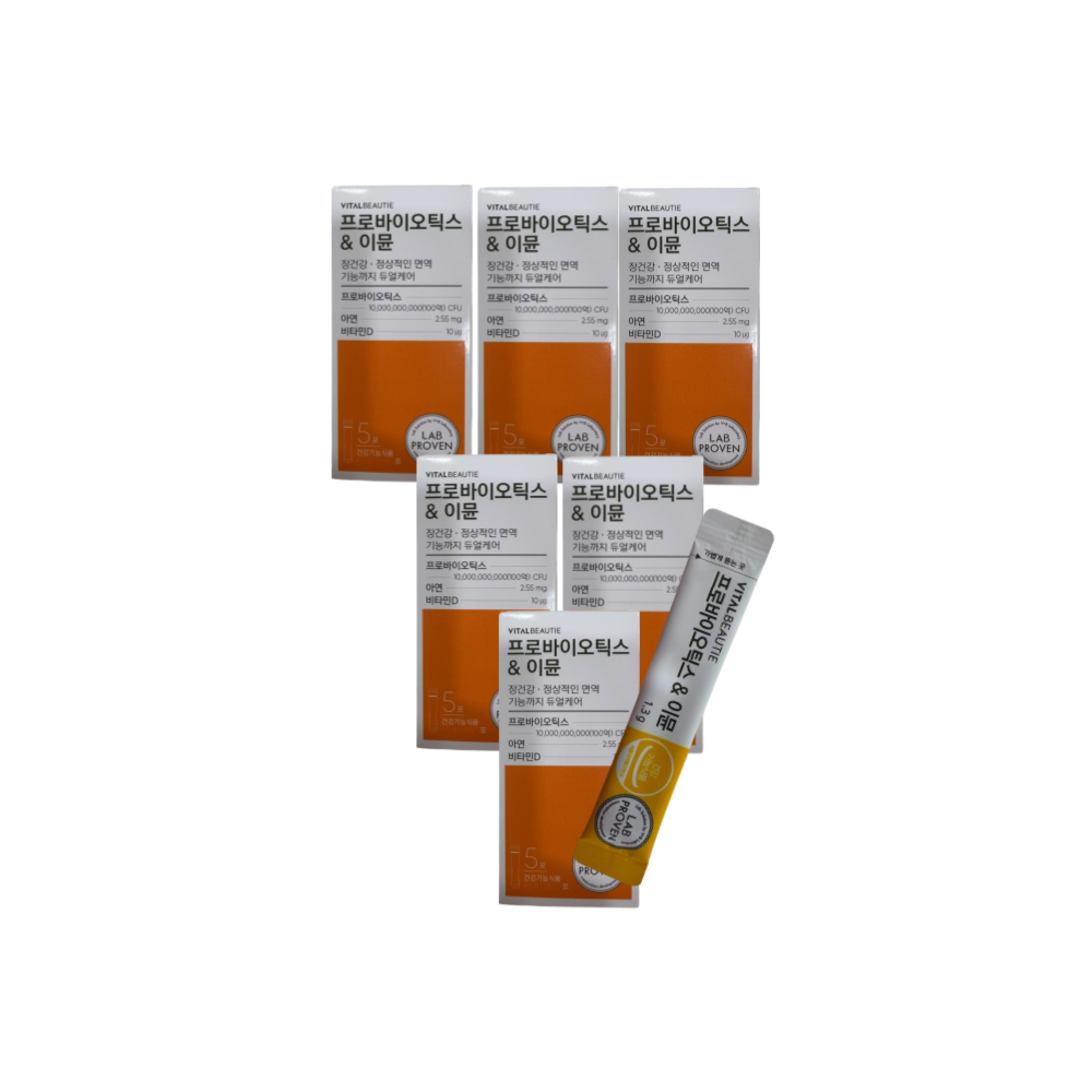 바이탈뷰티 <b>프로</b>바이오틱스&amp;이뮨 30입분
