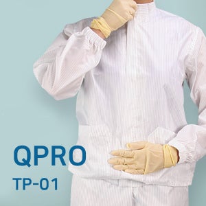 [QPRO] 케이엠 TP-01 방진복 / 제전복 / 무진복 / 투피스 C카라 / 미얀마산