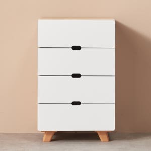 몰리 틈새 슬림 원룸 4단 서랍장 400