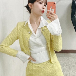 [별사랑,황우림,심진화 협찬] 스왈 크리스탈 롱드롭 ER