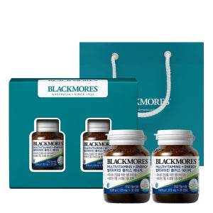 블랙모어스 멀티비타민 플러스 에너지 30캡슐 x 2병 선물세트