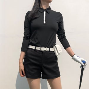 로로얼로이 여성 골프티셔츠 카라티 기능성 실키 긴팔 봄 가을 여성골프웨어