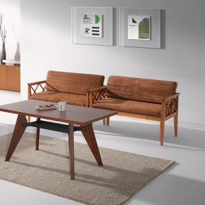 패브릭 업소용 트윈 쇼파 2인쇼파 매장 가게 카페 천쇼파 HFS-5501