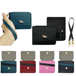 갤럭시 Z플립2 카드케이스 지갑케이스 스트랩 지플립2 힌지보호