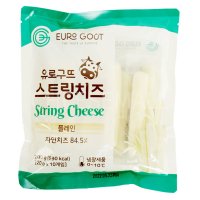 유로구뜨 스트링치즈 200g (10개입) (찢어먹는치즈/편의점치즈/불닭치즈/치즈스틱)