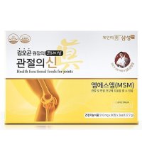 김오곤 프리미엄 관절의신 MSM100골드 510mg 90정 3병 3개월분