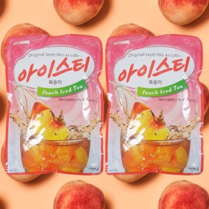 희창 복숭아 아이스티 900g 12봉 파우더 가루 홍차 분말