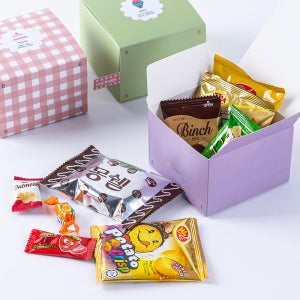 [풍성한선물] 간식 9종 랜덤 박스 / 생일답례품 과자꾸러미