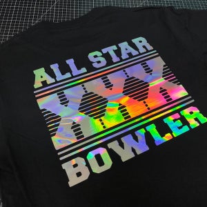 볼링크루 볼링 티셔츠 홀로그램 All Star XXX Bowler
