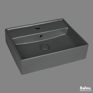 바노스 바스핏 무광 다크 그레이 수건걸이 벽걸이 컬러 세면대 500 BW-107MDH