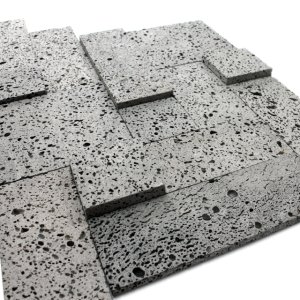 현무암 패턴 모자이크 화산석 인테리어 데코 타일 벽돌