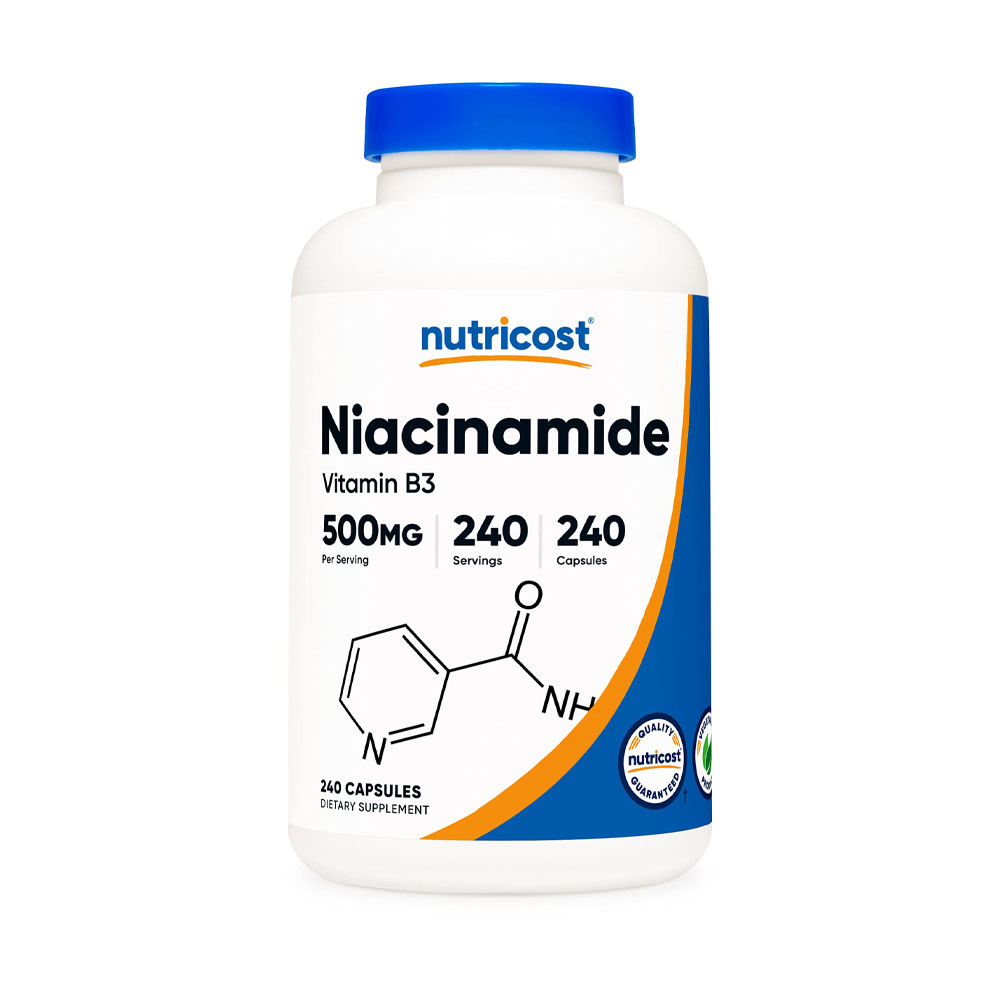 뉴트리코스트 <b>나이아신아마이드</b> Niacinamide <b>500mg</b> 240캡슐