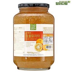 유자차 초록원 꿀유자차 2kg 대용량 전통차