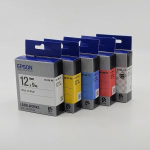 엡손 정품 라벨테이프 12mm (길이 9m) 라벨리본