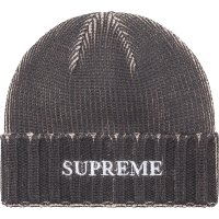 슈프림 오버프린트 비니 블랙 Supreme Overprint Beanie SS22