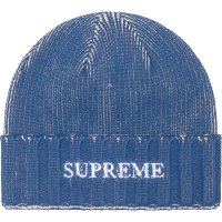 슈프림 오버프린트 비니 블루 Supreme Overprint Beanie SS22